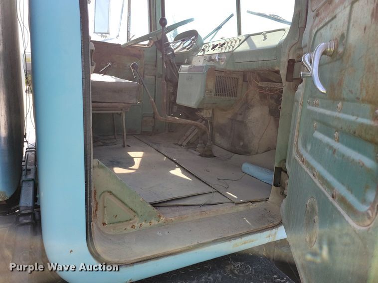 image for item IQ9942 1966 Mack  water truck