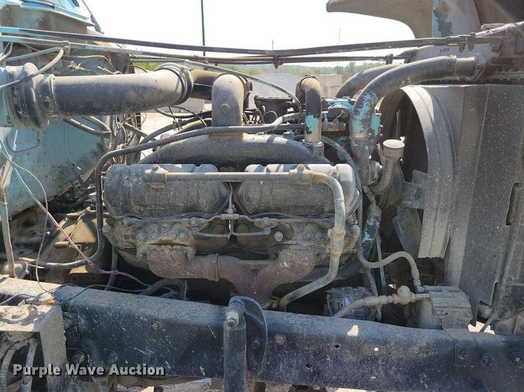 image for item IQ9942 1966 Mack  water truck