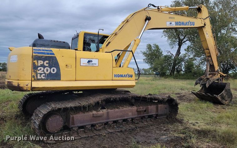 image for item JE9504 2009 Komatsu PC200LC-8 excavator