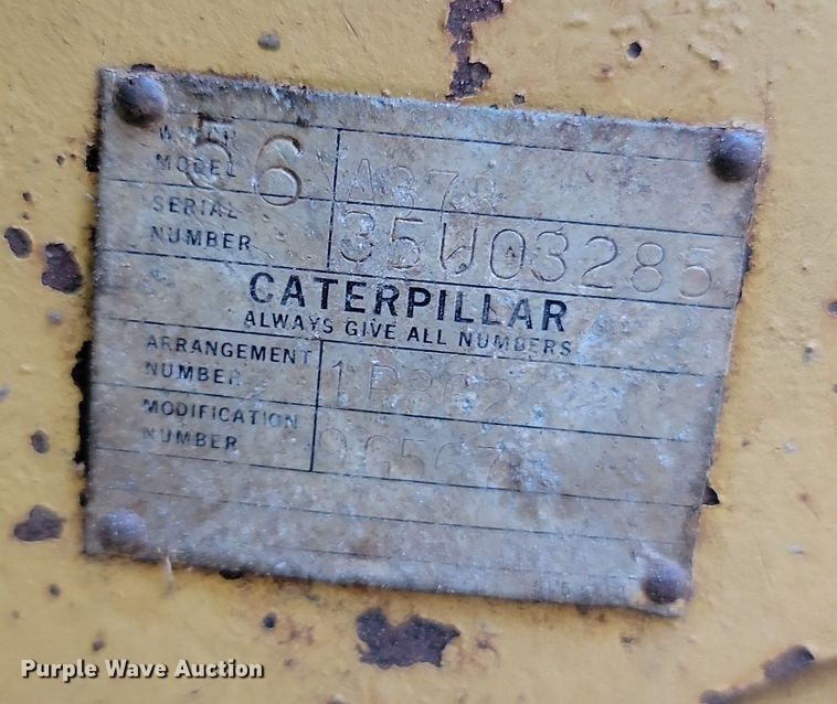 image for item JE9516 1984 Caterpillar D6D dozer