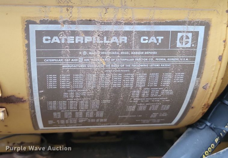 image for item JE9516 1984 Caterpillar D6D dozer