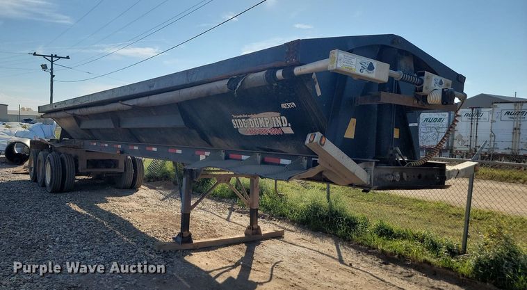 image for item JW9590 Side Dump IND. DS42CEM1R2R11  side dump trailer