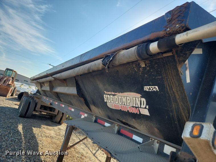 image for item JW9590 Side Dump IND. DS42CEM1R2R11  side dump trailer