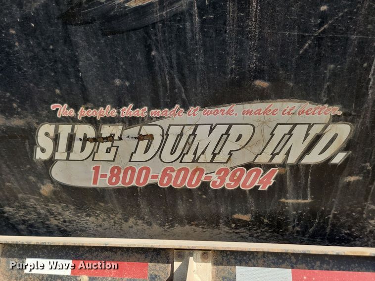 image for item JW9590 Side Dump IND. DS42CEM1R2R11  side dump trailer