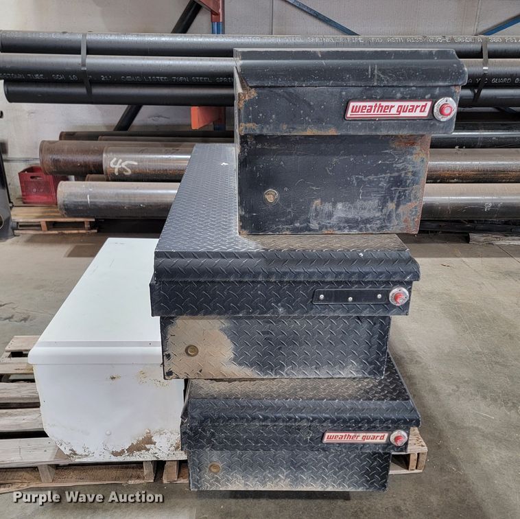 image for item JW9614 (4) Weather Guard toolboxes