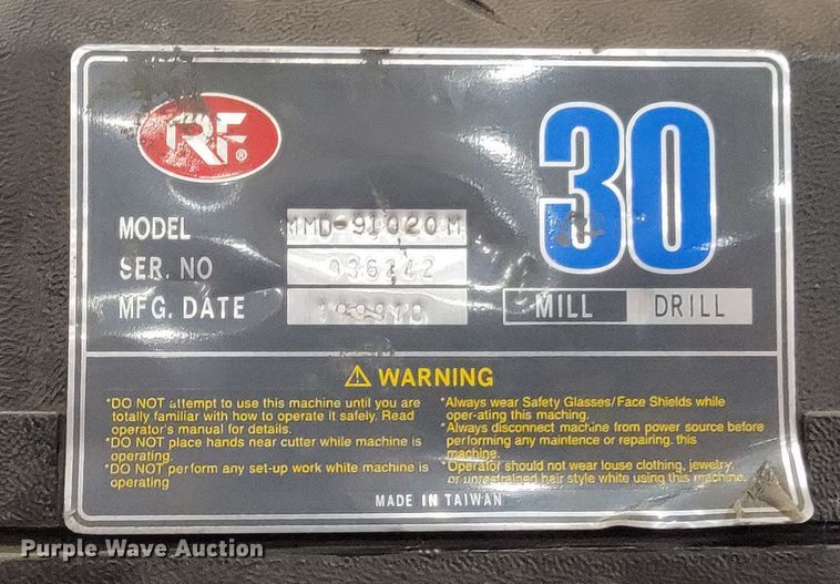 image for item JW9616 RF MMD-91020M  drill press