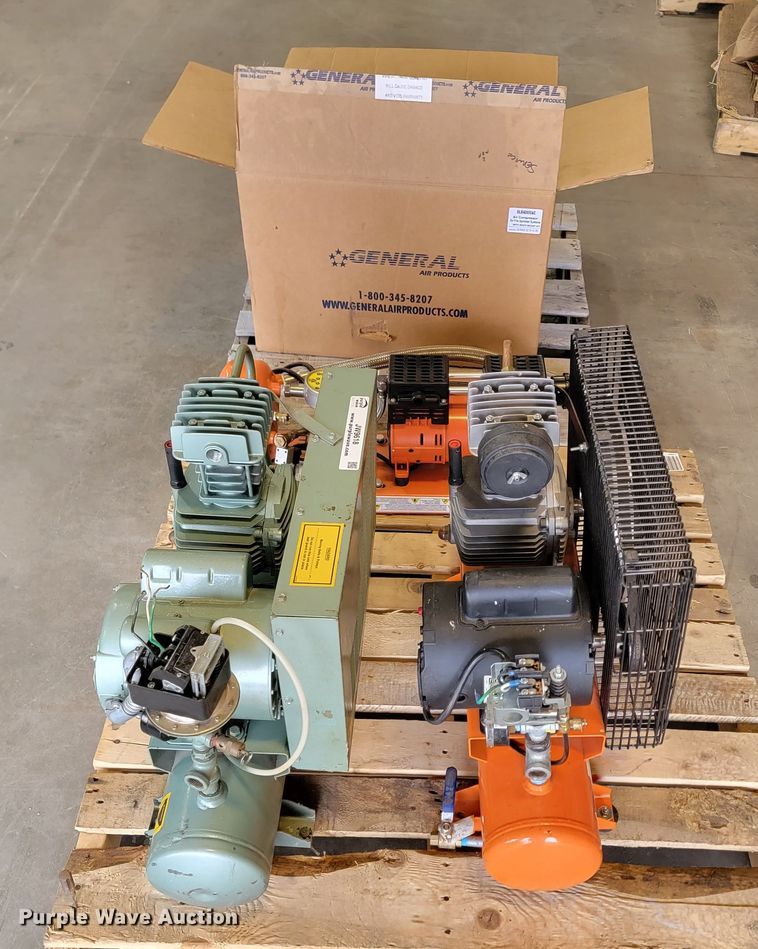 image for item JW9618 (4) air compressors