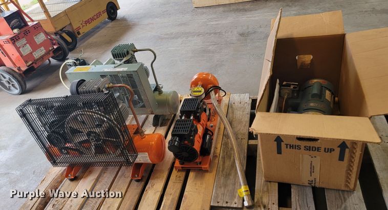 image for item JW9618 (4) air compressors