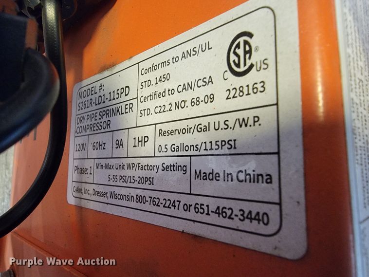 image for item JW9618 (4) air compressors