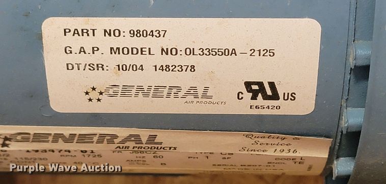 image for item JW9618 (4) air compressors