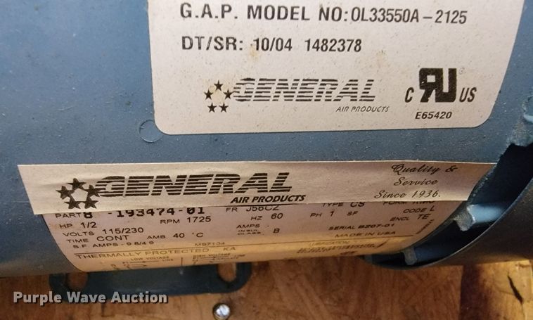 image for item JW9618 (4) air compressors