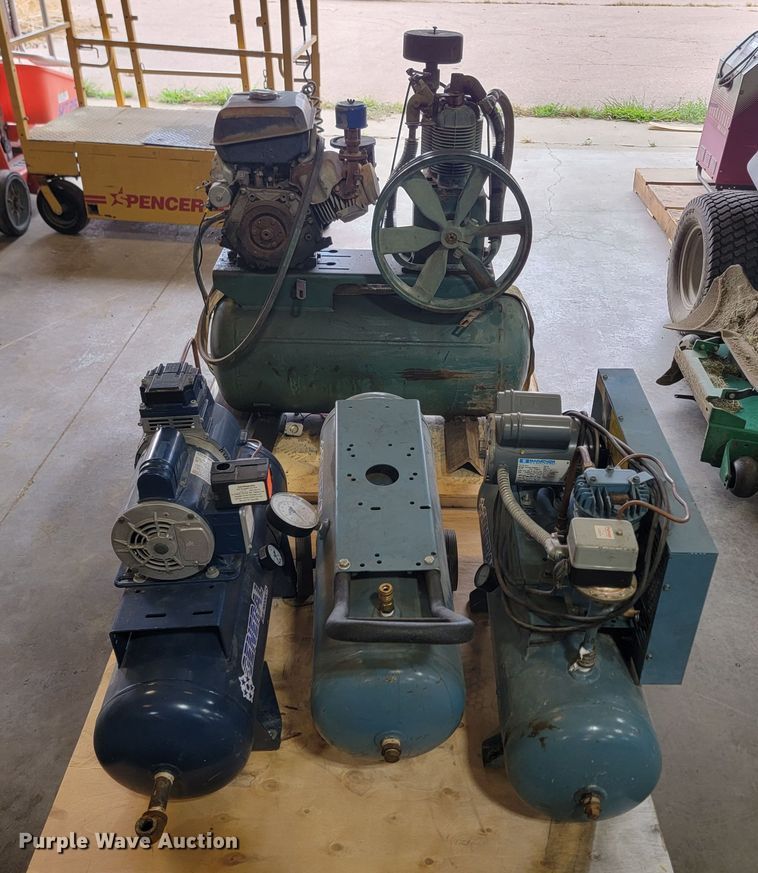 image for item JW9619 (3) air compressors