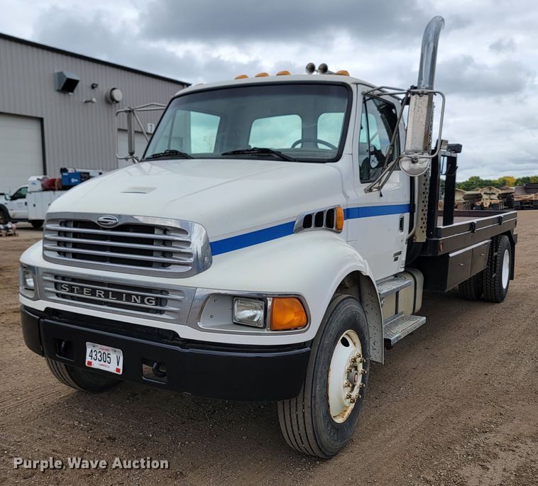 image for item JW9624 2003 Sterling Acterra  flatbed truck