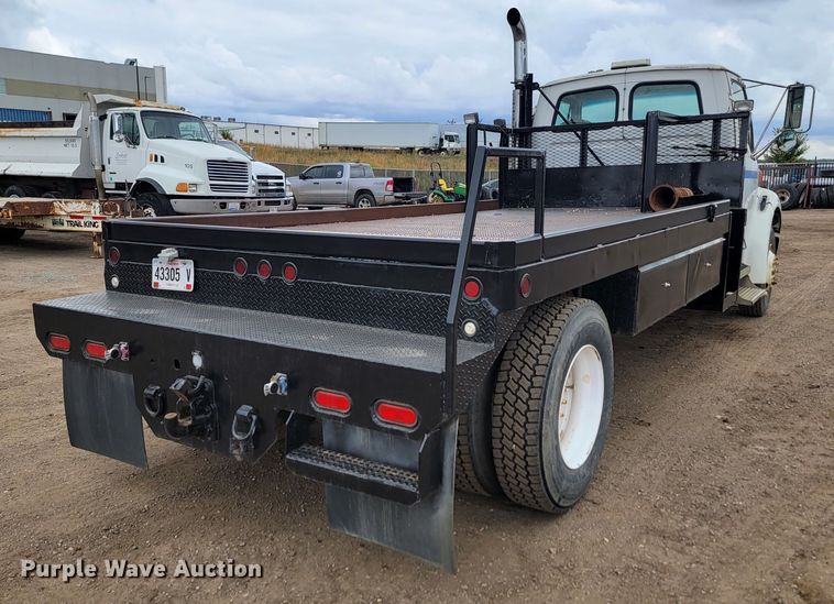 image for item JW9624 2003 Sterling Acterra  flatbed truck