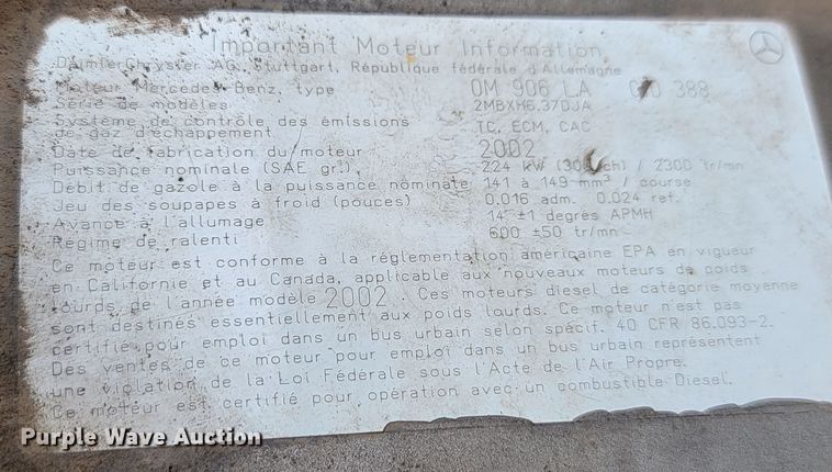 image for item JW9624 2003 Sterling Acterra  flatbed truck