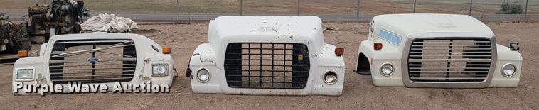 image for item JW9639 (3) Ford semi truck hoods