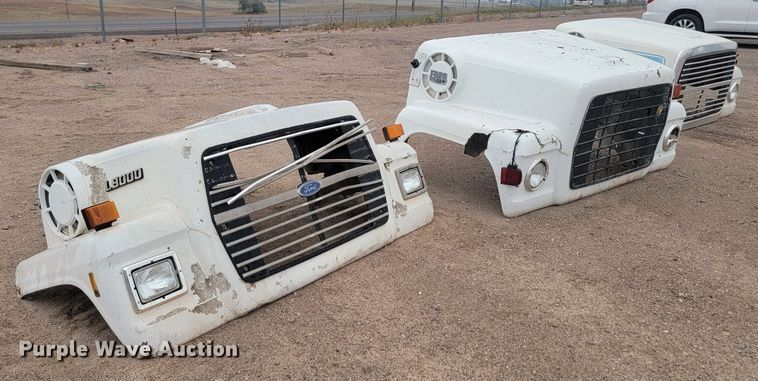 image for item JW9639 (3) Ford semi truck hoods