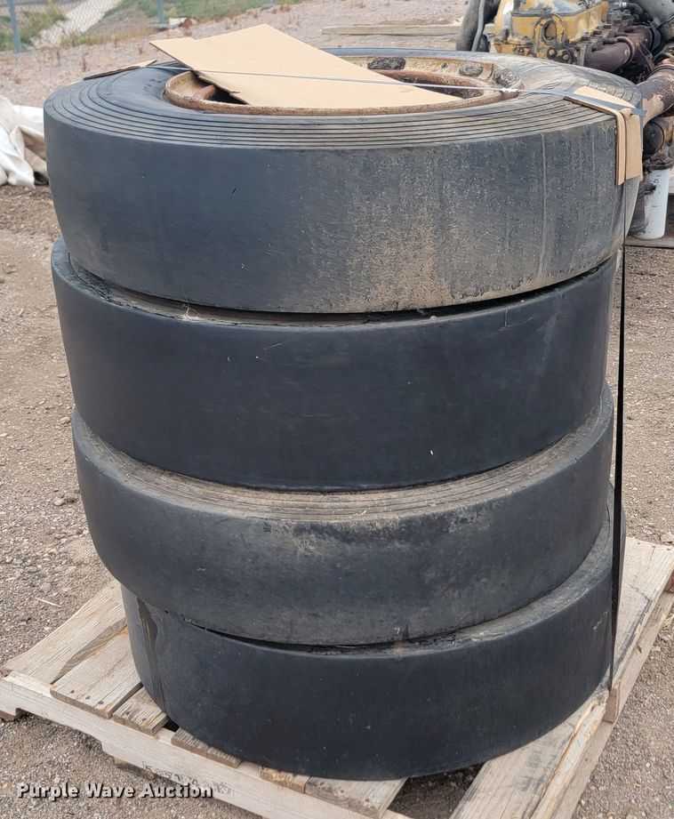 image for item JW9643 (11) C11 9.00-20 tires and wheels