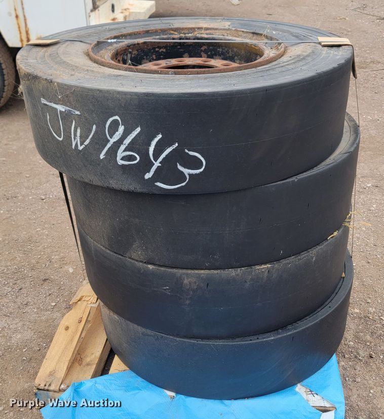 image for item JW9643 (11) C11 9.00-20 tires and wheels