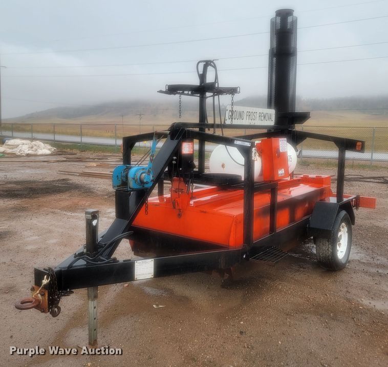 image for item JW9645 1995 Leric Holdings  ground heater trailer