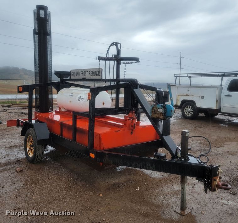 image for item JW9645 1995 Leric Holdings  ground heater trailer