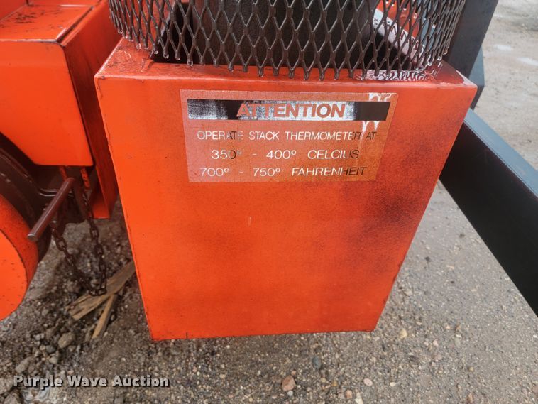image for item JW9645 1995 Leric Holdings  ground heater trailer