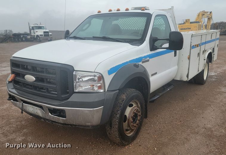 image for item JW9646 2005 Ford F550 Super Duty  utility / service truck
