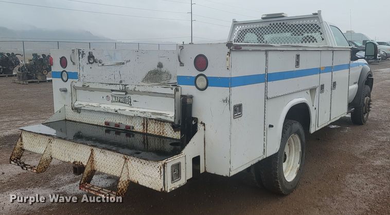 image for item JW9646 2005 Ford F550 Super Duty  utility / service truck