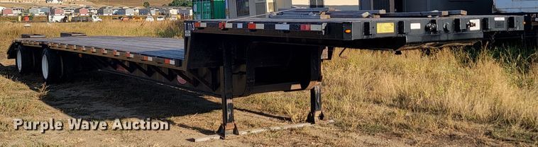 image for item JW9648 2014 Dorsey  drop deck equipment trailer