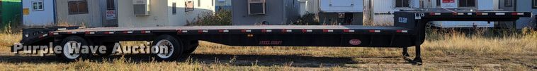 image for item JW9648 2014 Dorsey  drop deck equipment trailer