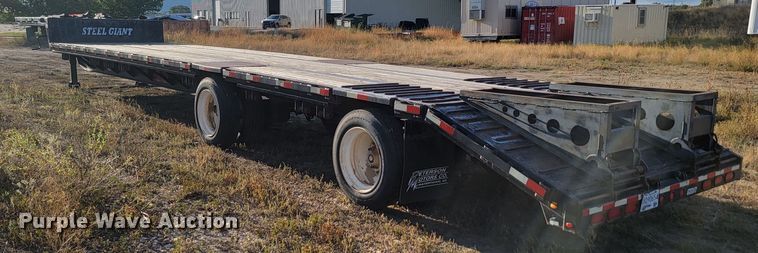 image for item JW9648 2014 Dorsey  drop deck equipment trailer