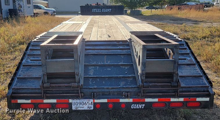 image for item JW9648 2014 Dorsey  drop deck equipment trailer
