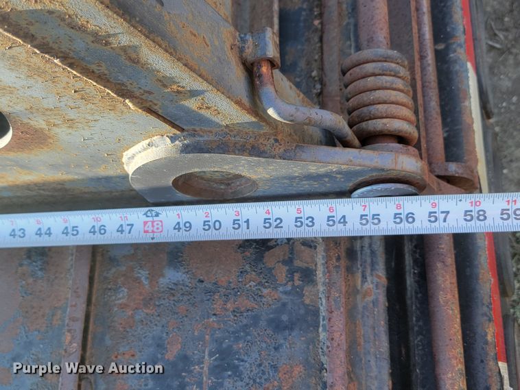 image for item JW9648 2014 Dorsey  drop deck equipment trailer