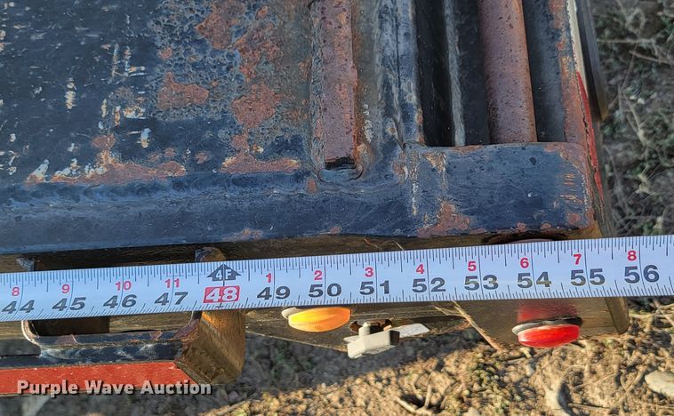 image for item JW9648 2014 Dorsey  drop deck equipment trailer