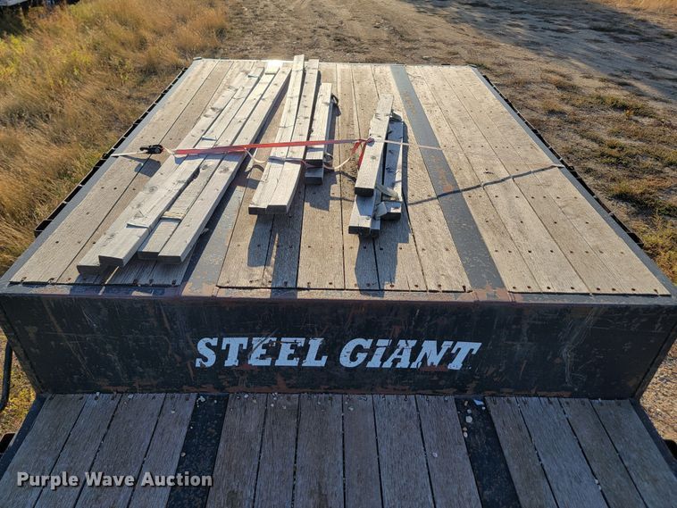 image for item JW9648 2014 Dorsey  drop deck equipment trailer