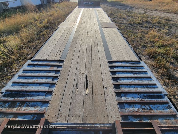 image for item JW9648 2014 Dorsey  drop deck equipment trailer