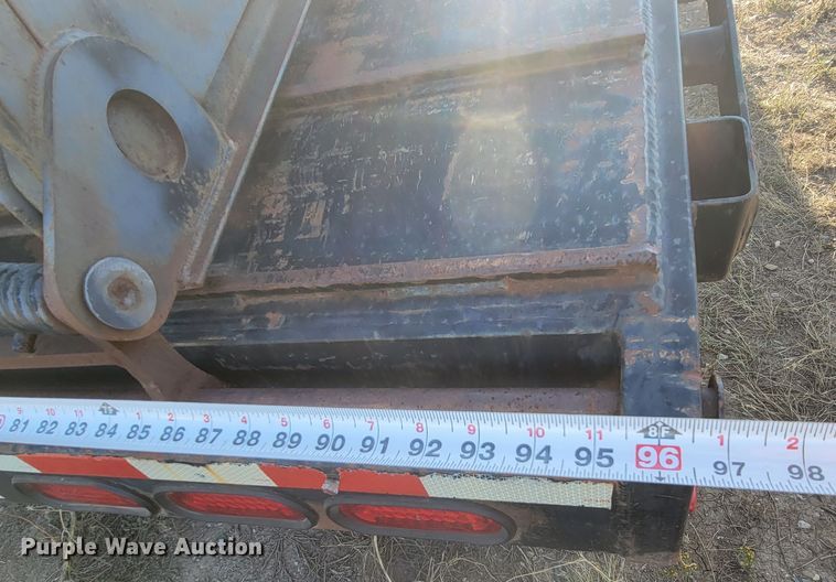 image for item JW9648 2014 Dorsey  drop deck equipment trailer