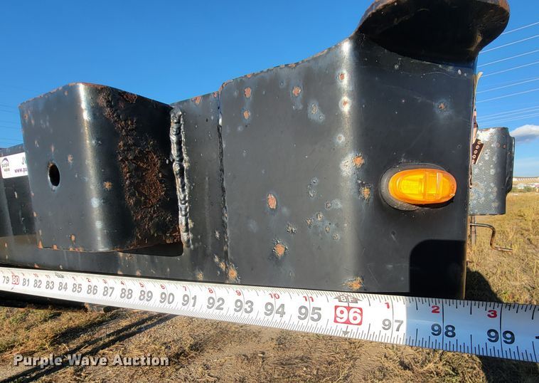 image for item JW9648 2014 Dorsey  drop deck equipment trailer