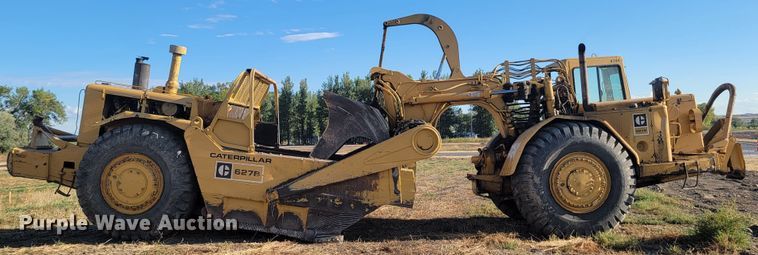 image for item JW9649 1979 Caterpillar 627B  conventional scraper