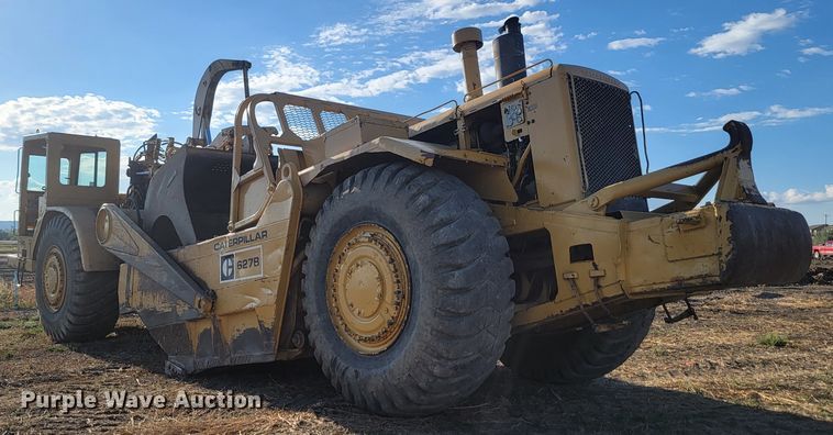 image for item JW9649 1979 Caterpillar 627B  conventional scraper