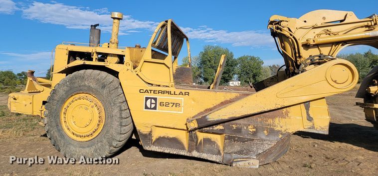 image for item JW9649 1979 Caterpillar 627B  conventional scraper