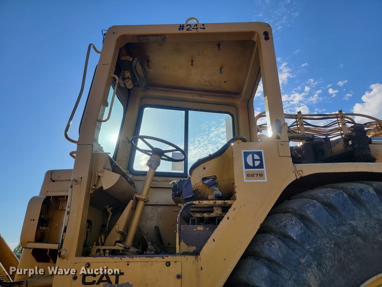 image for item JW9649 1979 Caterpillar 627B  conventional scraper