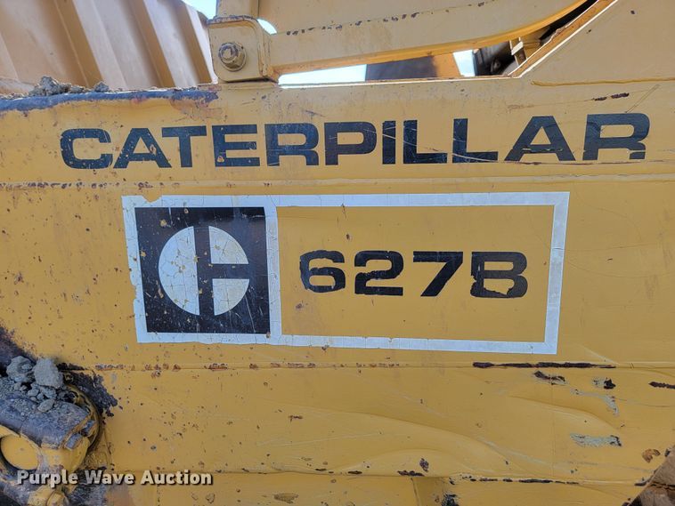 image for item JW9649 1979 Caterpillar 627B  conventional scraper