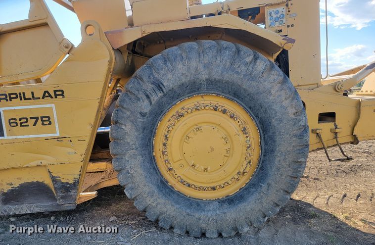 image for item JW9649 1979 Caterpillar 627B  conventional scraper