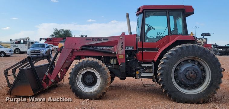 image for item JW9650 1988 Case IH 7120  MFWD tractor
