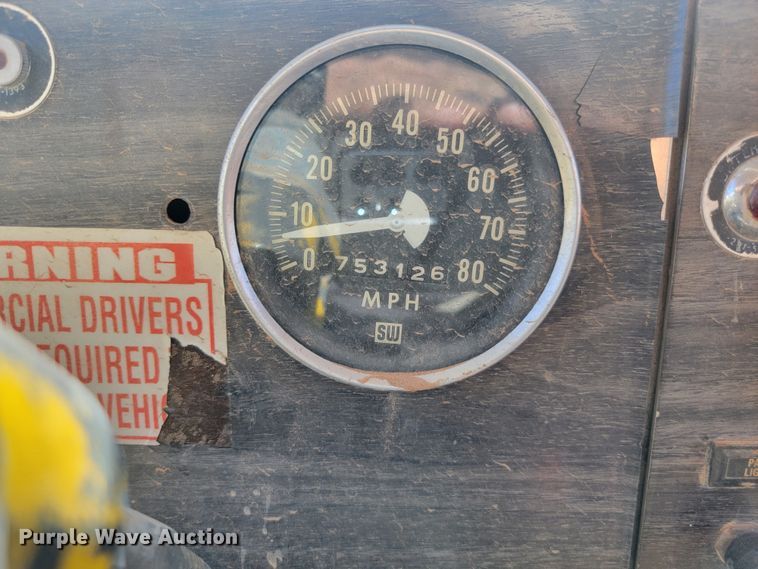 image for item JW9652 1978 Kenworth W900A  water truck