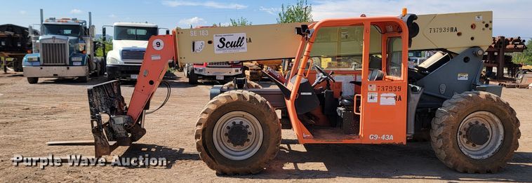 image for item JW9655 2008 JGL G9-43A  telehandler