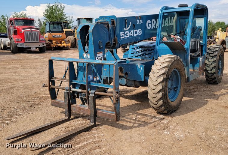 image for item JW9658 1999 Gradall 534D-9  telehandler
