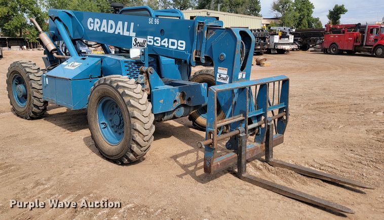 image for item JW9658 1999 Gradall 534D-9  telehandler