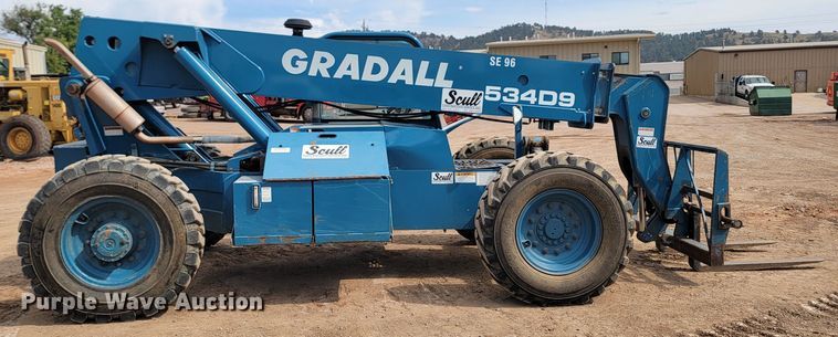 image for item JW9658 1999 Gradall 534D-9  telehandler